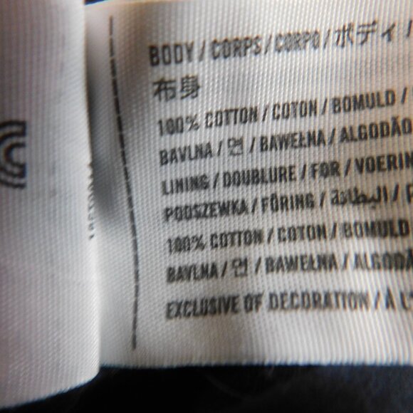 🦌 Abercrombie & Fitch Black Cotton Shorts Size S - Picture 8 of 8